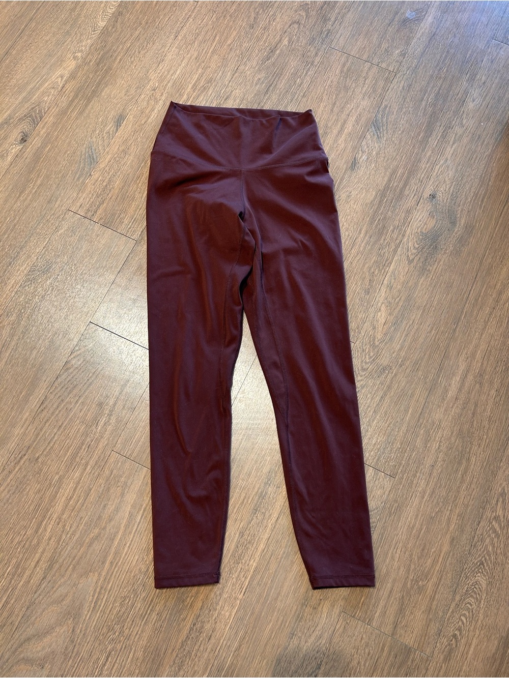 Brown Yunoga high-waisted leggings